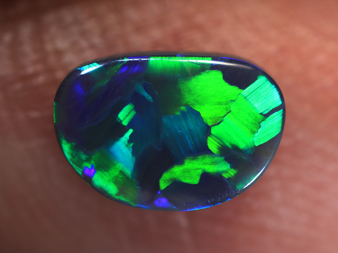 0.45 Ct. Lightning Ridge Black Opal TOG-1390
