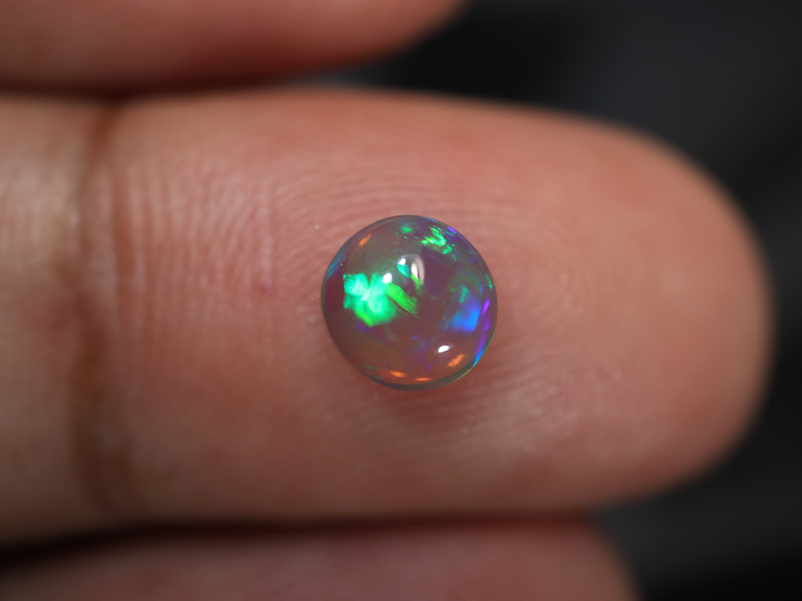 0.70 Ct. Lightning Ridge Multi Colour Crystal Opal TOG-1394 - Image 5