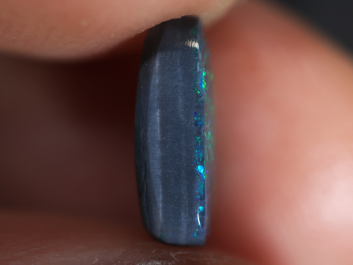 1.00 Ct Lightning Ridge Semi Black Opal TOG-1401 - Image 3