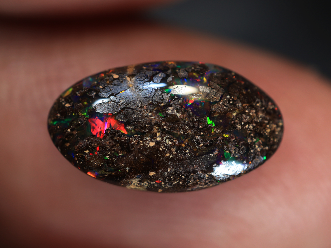 2.20 Ct. Boulder Matrix Polished Opal TOG-1404 - Image 3
