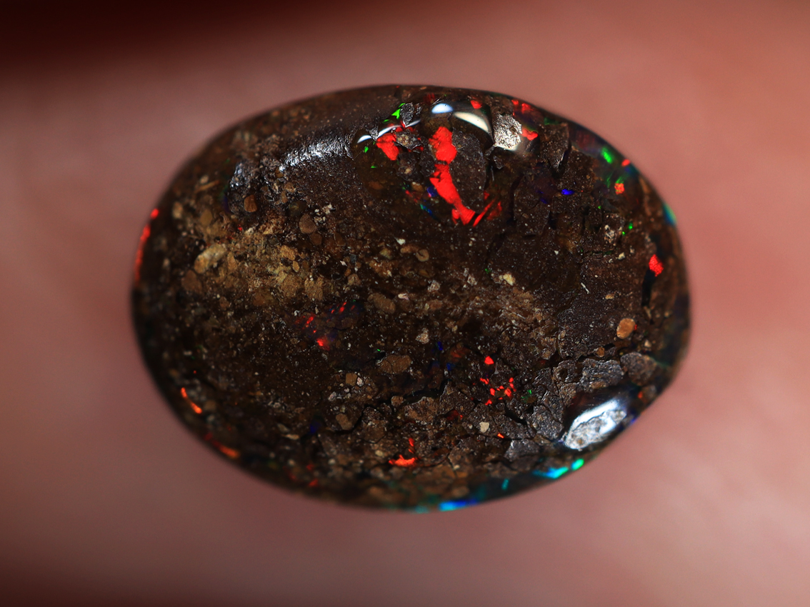 1.15 Ct. Boulder Matrix Polished Opal TOG-1406 - Image 3