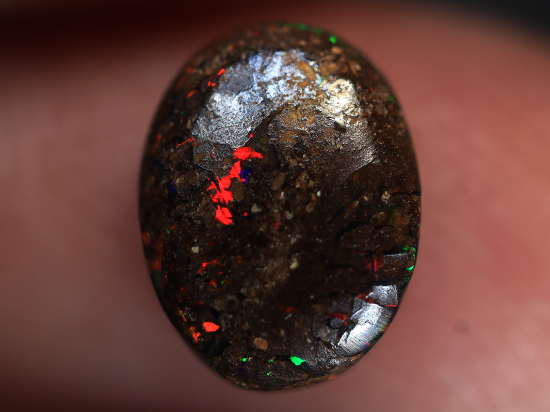 1.15 Ct. Boulder Matrix Polished Opal TOG-1406