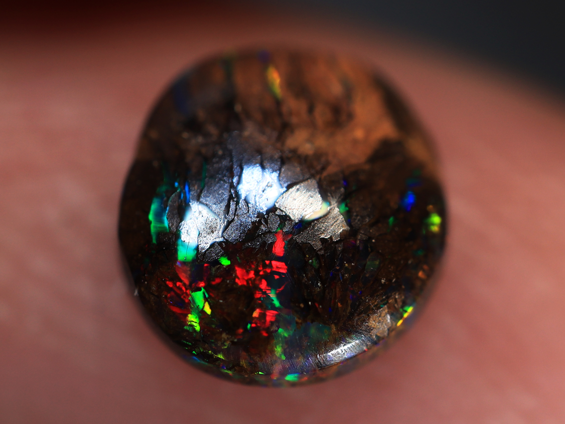 0.70 Ct. Boulder Matrix Polished Opal TOG-1407