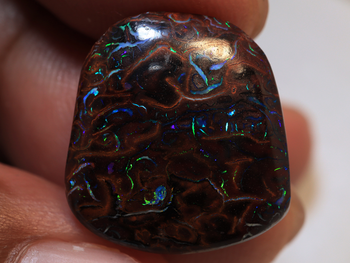 13.20 Ct. Boulder Polished Opal TOG- 2110